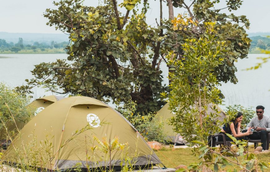Lakeside Night Camping in Ananthagiri Hills