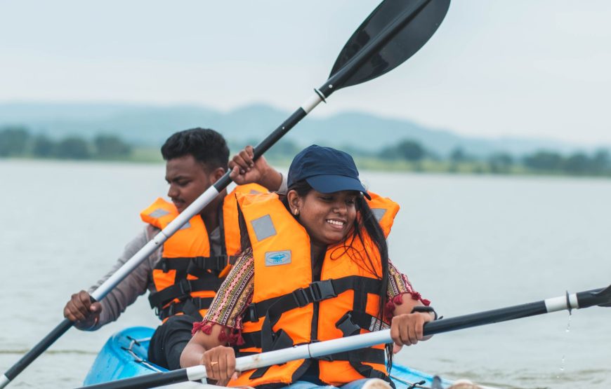 Lakeside Night Camping in Ananthagiri Hills