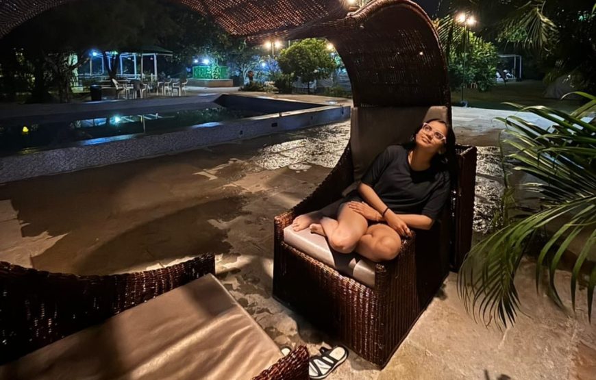 New year pool side party with night camping in ananthagiri Hills 3000 per head