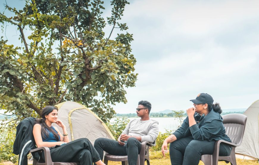 Lakeside Night Camping in Ananthagiri Hills