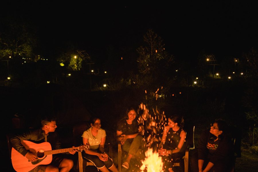 Lakeside Night Camping in ananthagiri hills